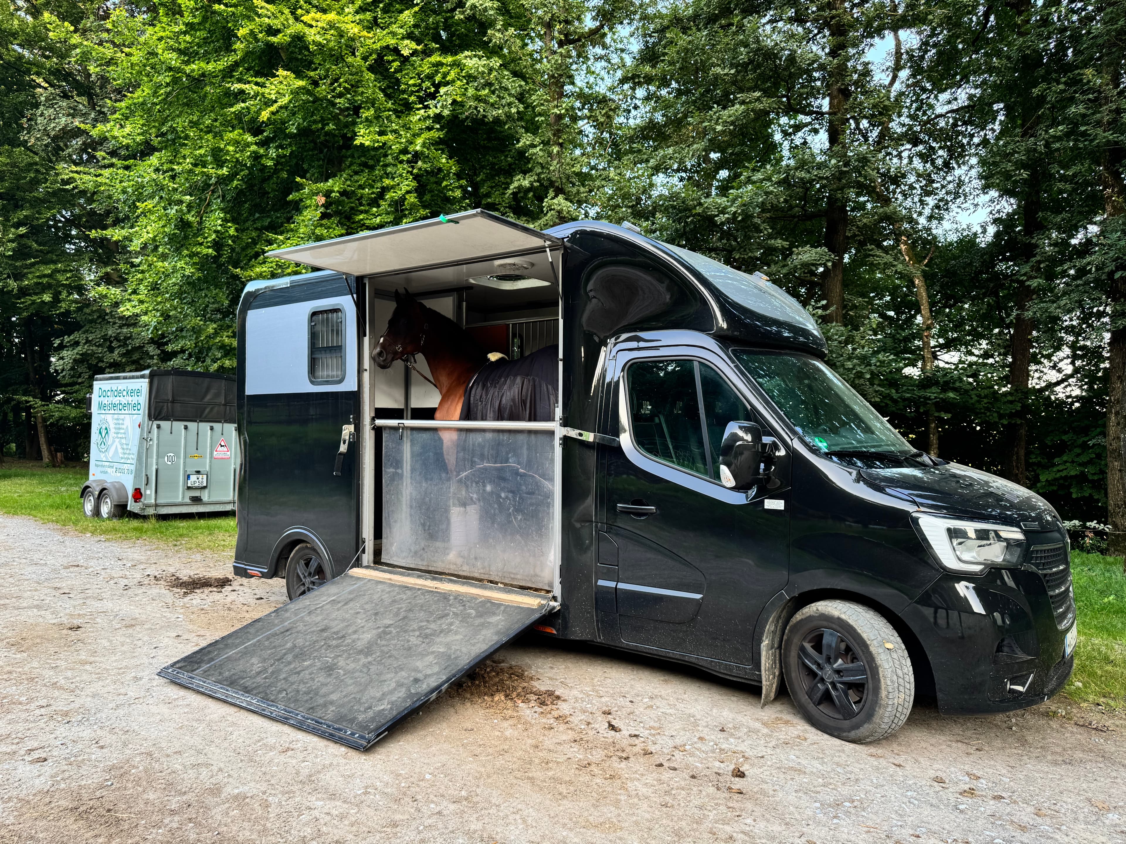 Pferdetransporter Außenansicht